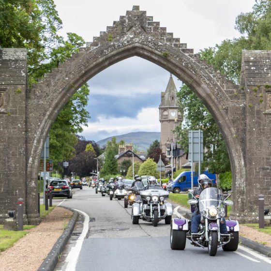 The ride-out leaving the castle · 2026