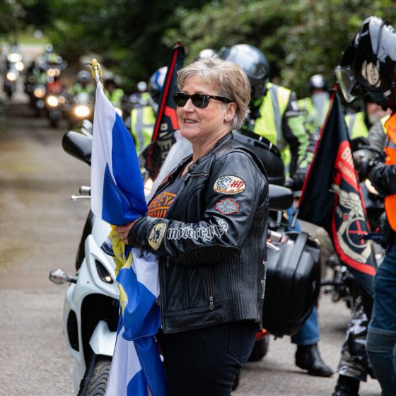 Flying the saltire · 2026