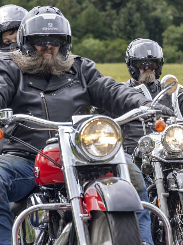 Riders waiting to set off